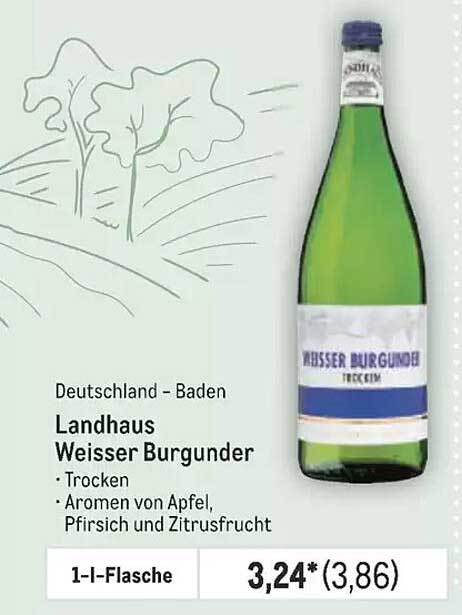 Landhaus Weisser Burgunder