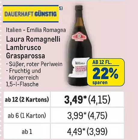 Laura Romagnelli Lambrusco Grasparossa