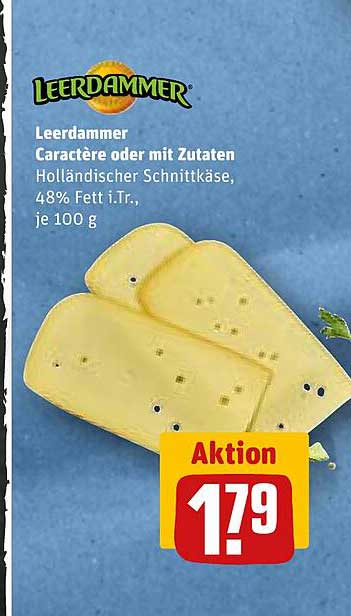 Leerdammer Caractère oder mit Zutaten