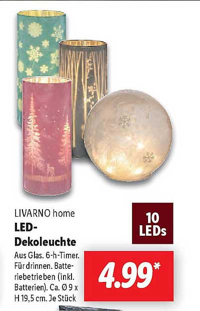 LIVARNO home LED-Dekoleuchte