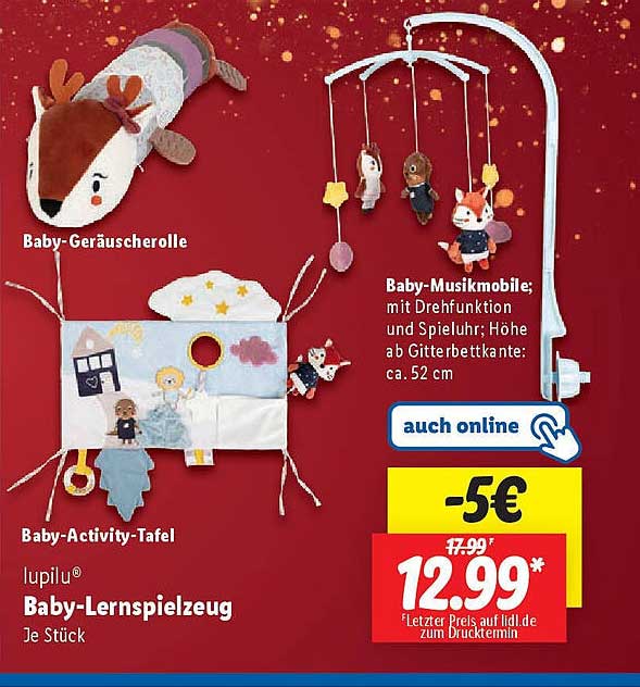 lupilu® Baby-Lernspielzeug