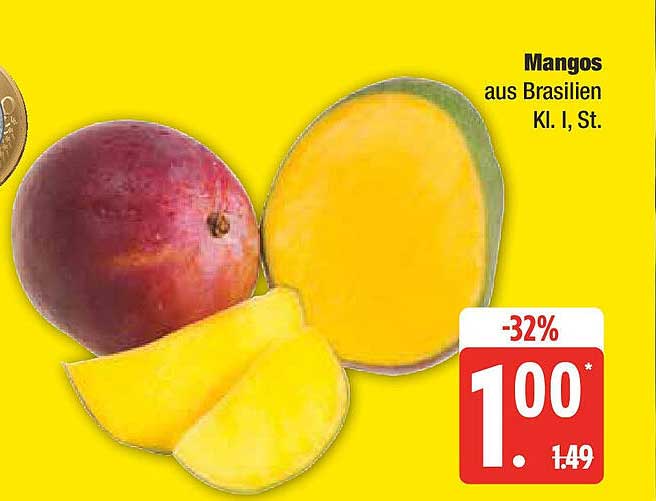 Mangos aus Brasilien Kl. I, St.