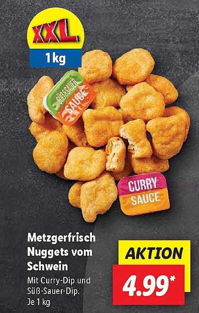 Metzgerfrisch Nuggets vom Schwein