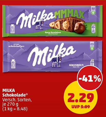 MILKA Schokolade*