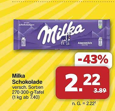 Milka Schokolade