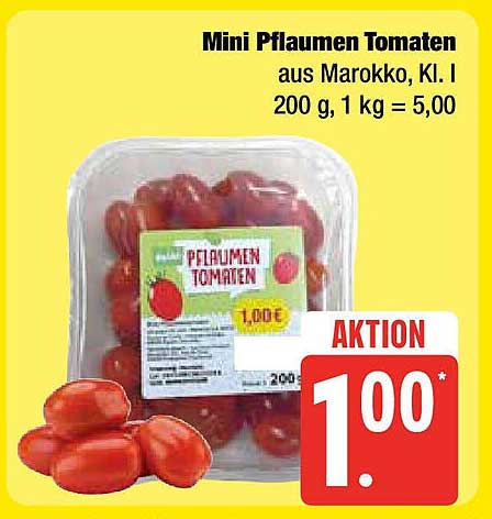 Mini Pflaumen Tomaten