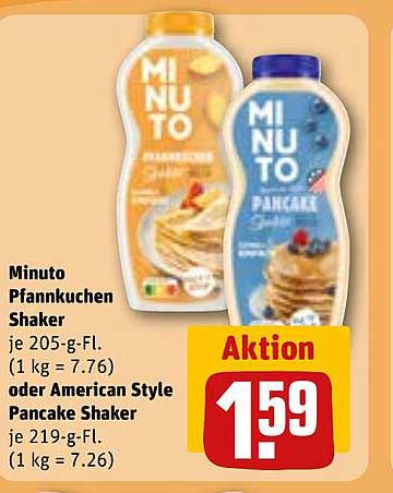 Minuto Pfannkuchen Shaker