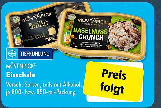 MÖVENPICK® Eisschale  HASSELNUSS CRUNCH