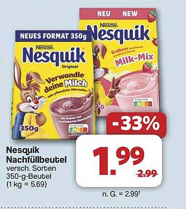 Nesquik Nachfüllbeutel