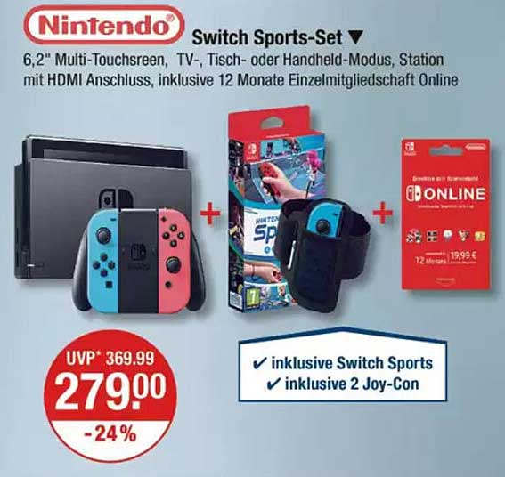 Nintendo Switch Sports-Set