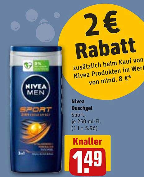 Nivea Duschgel Sport