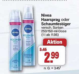 Nivea Haarspray oder Schaumfestiger