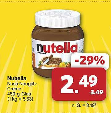 Nutella Nuss-Nougat-Creme