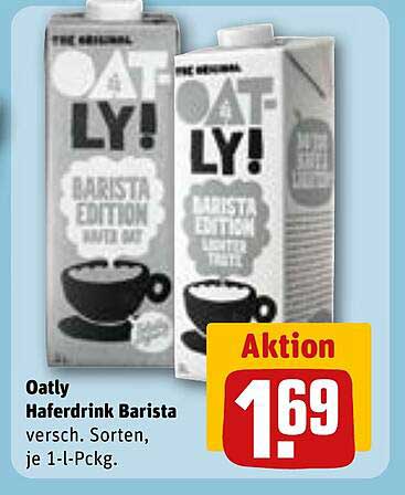 Oatly Haferdrink Barista