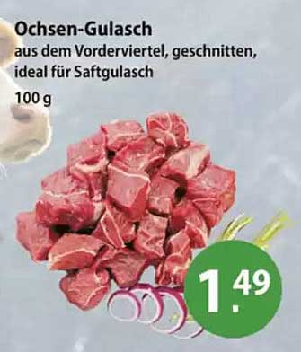 Ochsen-Gulasch