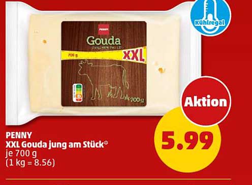 PENNY XXL Gouda jung am Stück*