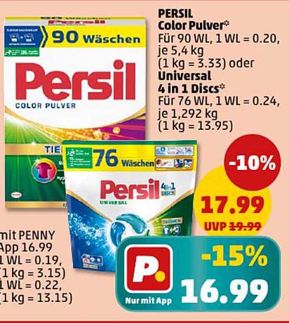 Persil Color Pulver