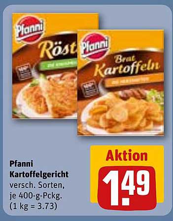 Pfanni Kartoffelgericht