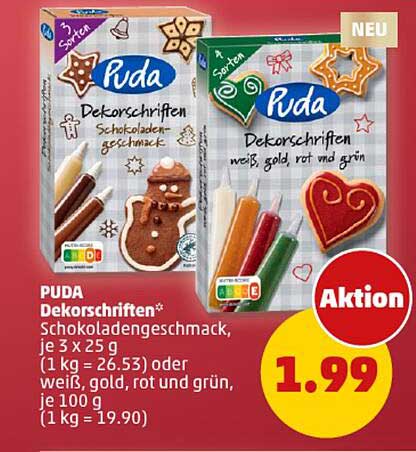 PUDA Dekorschriften*