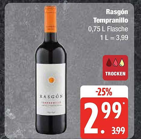 Rasgón Tempranillo