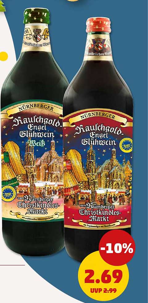 Rauschgold Engel Glühwein Weiß