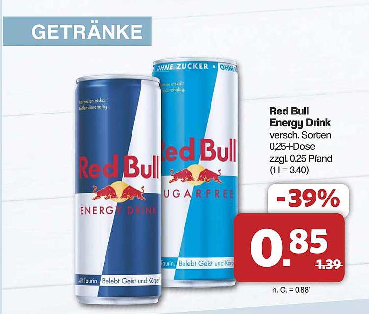 Red Bull Energy Drink