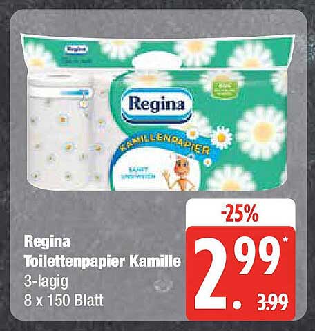 Regina Toilettenpapier Kamille