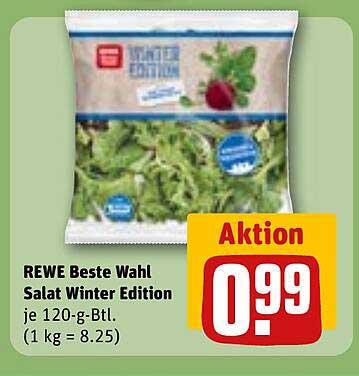 REWE Beste Wahl Salat Winter Edition