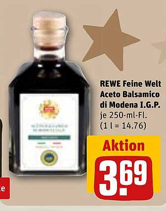 REWE Feine Welt Aceto Balsamico di Modena I.G.P.