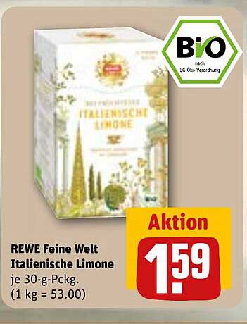 REWE Feine Welt Italienische Limone