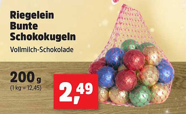 Riegelein Bunte Schokokugeln