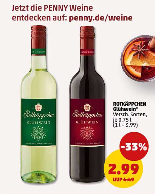 ROTKÄPPCHEN Glühwein*