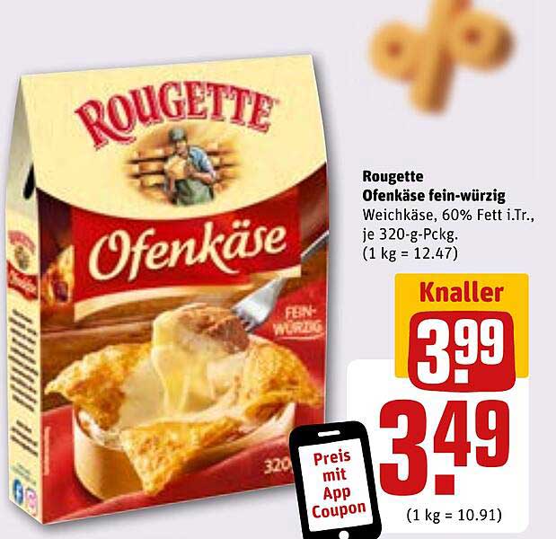 Rougette Ofenkäse fein-würzig