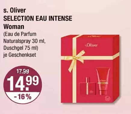 s. Oliver SELECTION EAU INTENSE Woman