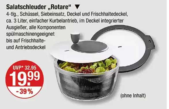 Salatschleuder „Rotare“