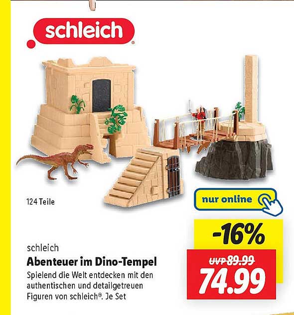 schleich Abenteuer im Dino-Tempel