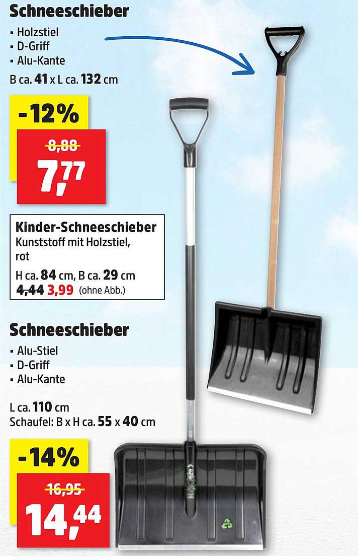 Schneescheiber