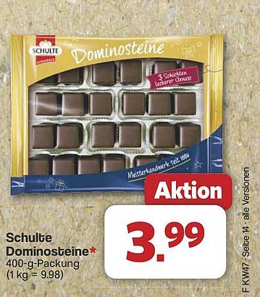 Schulte Dominosteine*