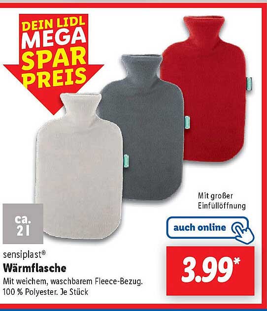 sensiplast® Wärmflasche