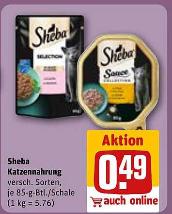 Sheba Katzennahrung