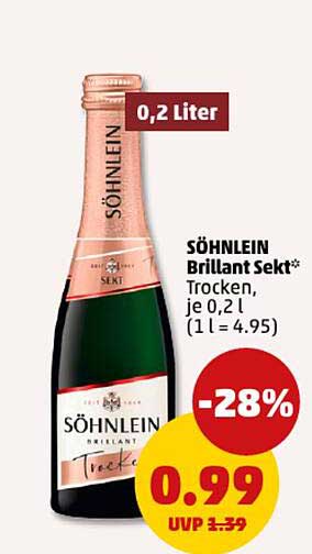 SÖHNLEIN Brillant Sekt* Trocken