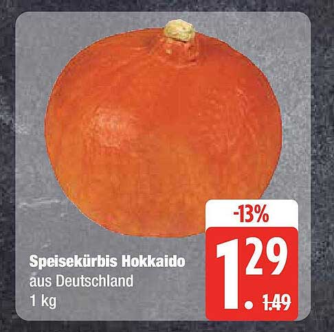 Speisekürbis Hokkaido aus Deutschland