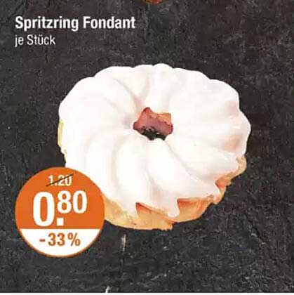 Spritzring Fondant