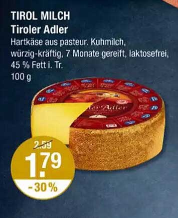 TIROL MILCH Tiroler Adler