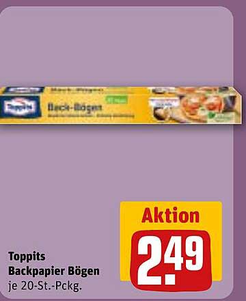 Toppits Backpapier Bögen