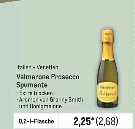 Valmarone Prosecco Spumante