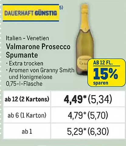 Valmarone Prosecco Spumante