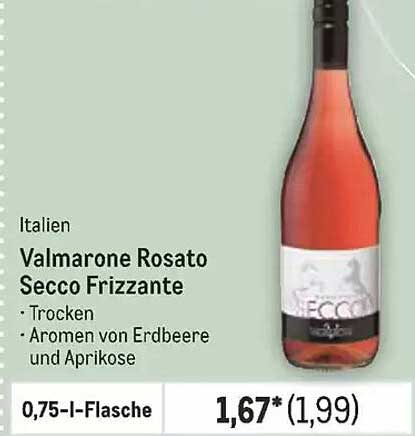 Valmarone Rosato Secco Frizzante