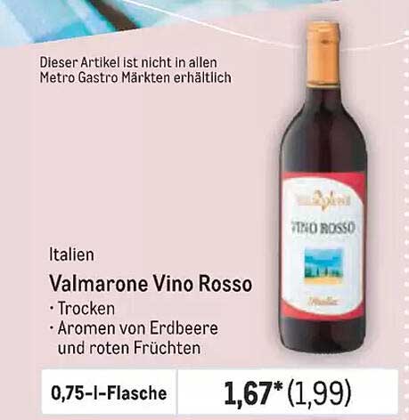 Valmarone Vino Rosso