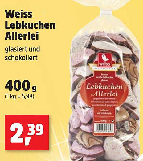 Weiss Lebkuchen Allerlei